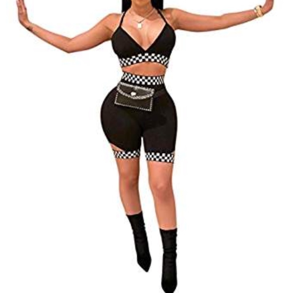 Checker outfit set